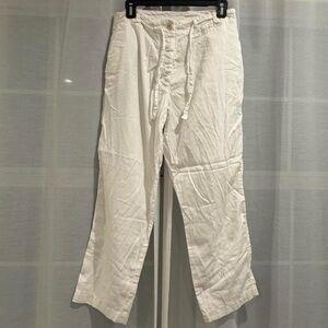 Dries Van Noten White Pants